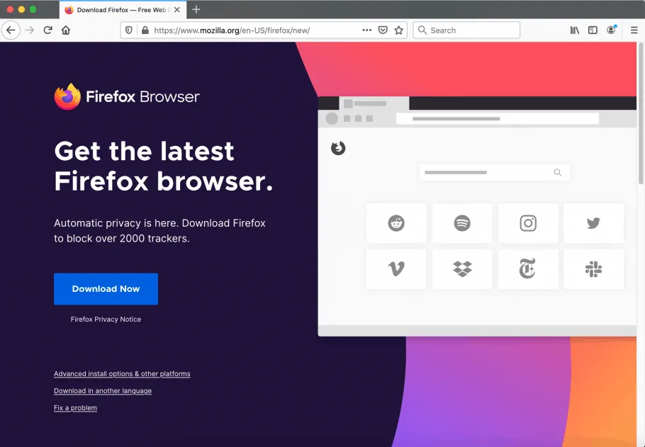 Mozilla Firefox - Top 10 Most Secure Internet Browsers for 2021