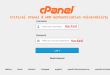 Critical cPanel & WHM Authentication Vulnerability