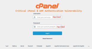 Critical cPanel & WHM Authentication Vulnerability